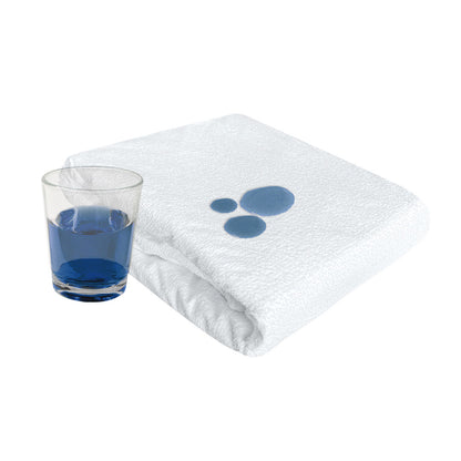 Protector Impermeable De Colchón 200X200 King, Color Blanco