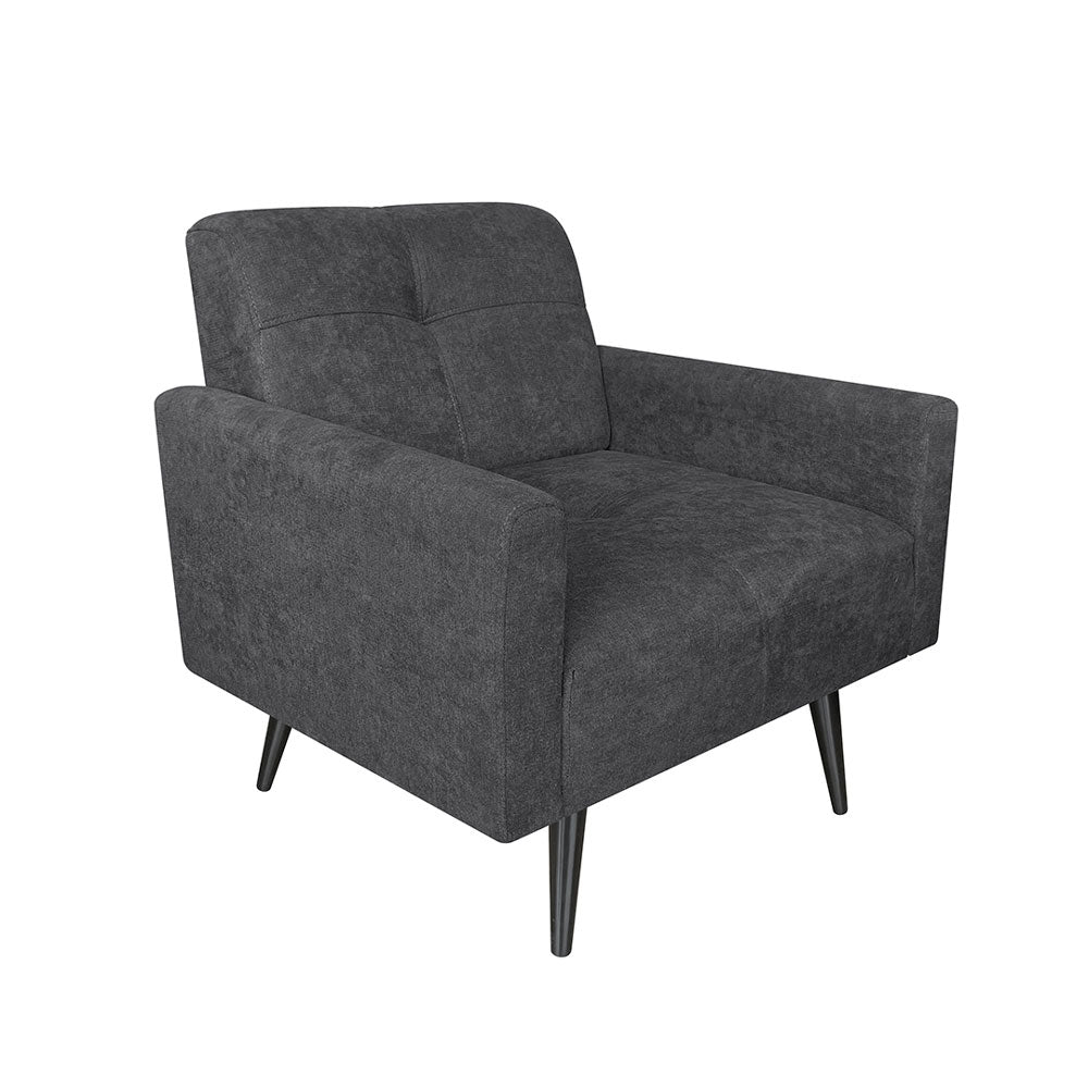 Poltrona Serrano Antifluidos, Color Gris