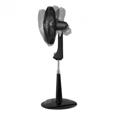 Ventilador Samurai Comfort Maxx Plus 2 En 1 3402, Negro
