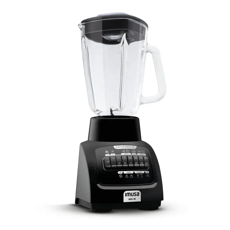 Licuadora Imusa Infiny Force 10 Vel, Negro