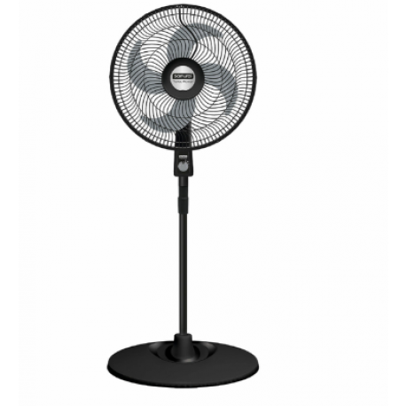 Ventilador de Piso Samurai Turbo Power Negro 18"