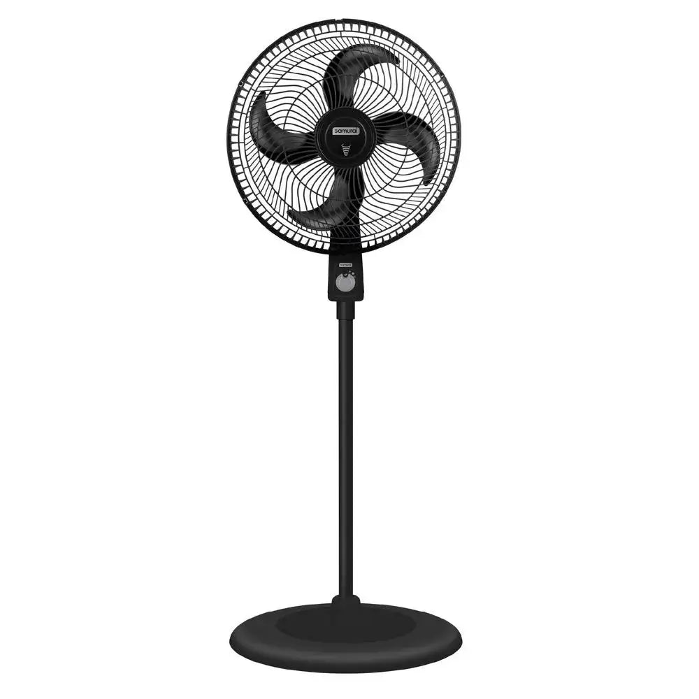 Ventilador De Piso Samurai Air Turbo Pedestal VE31A2I0, Negro
