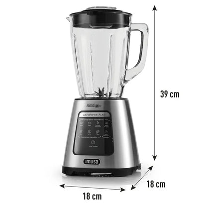 Licuadora Imusa Ultraforce Automatica, Gris/Negro