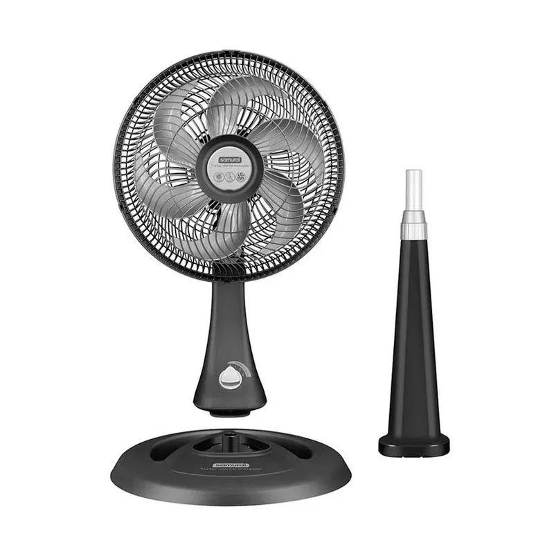 Ventilador Samurai Turbo Silence Maxx 3 Velocidades Negro
