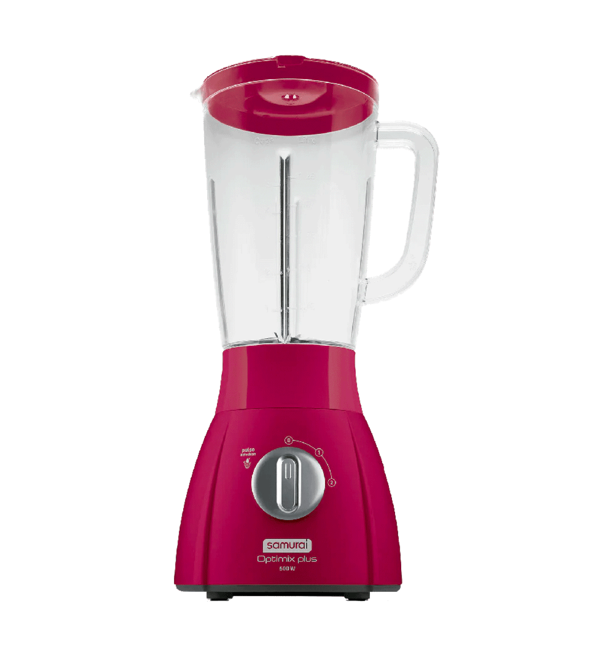 Licuadora Optimix 2 Velocidades Magenta, Rojo