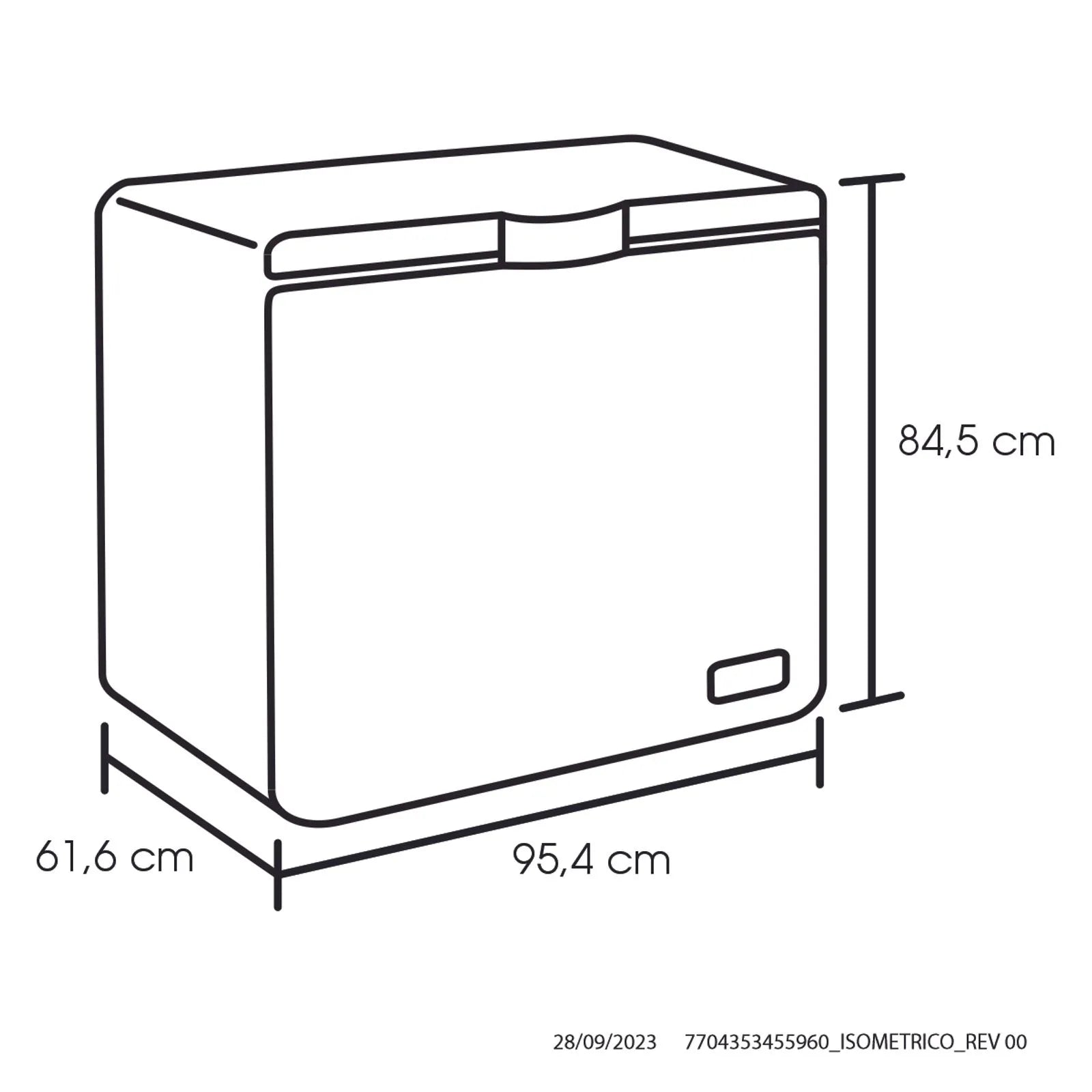 Congelador Haceb 251 litros blanco