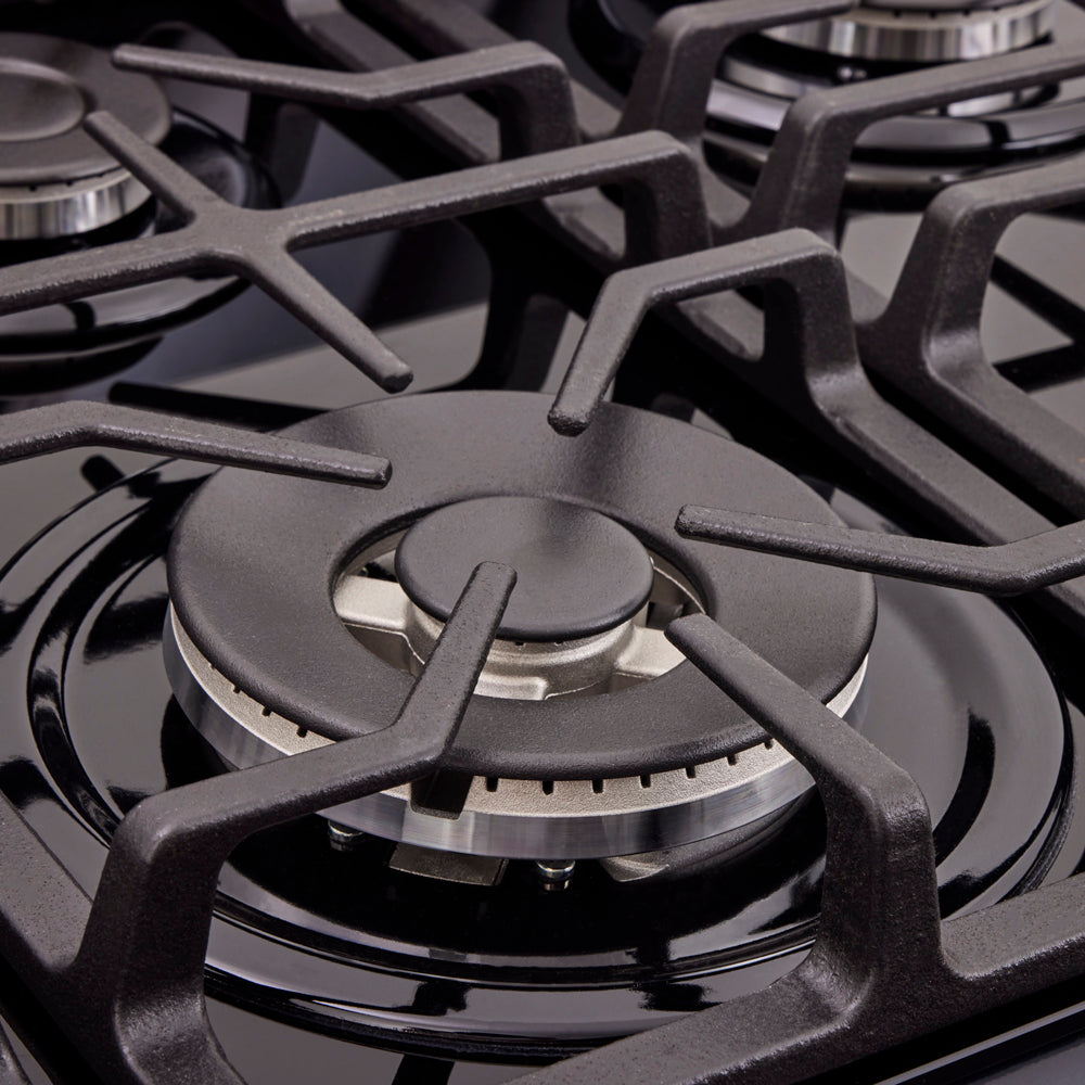 Estufa De Piso En Cristal Haceb De 76 Cm Gas Propano, Negro
