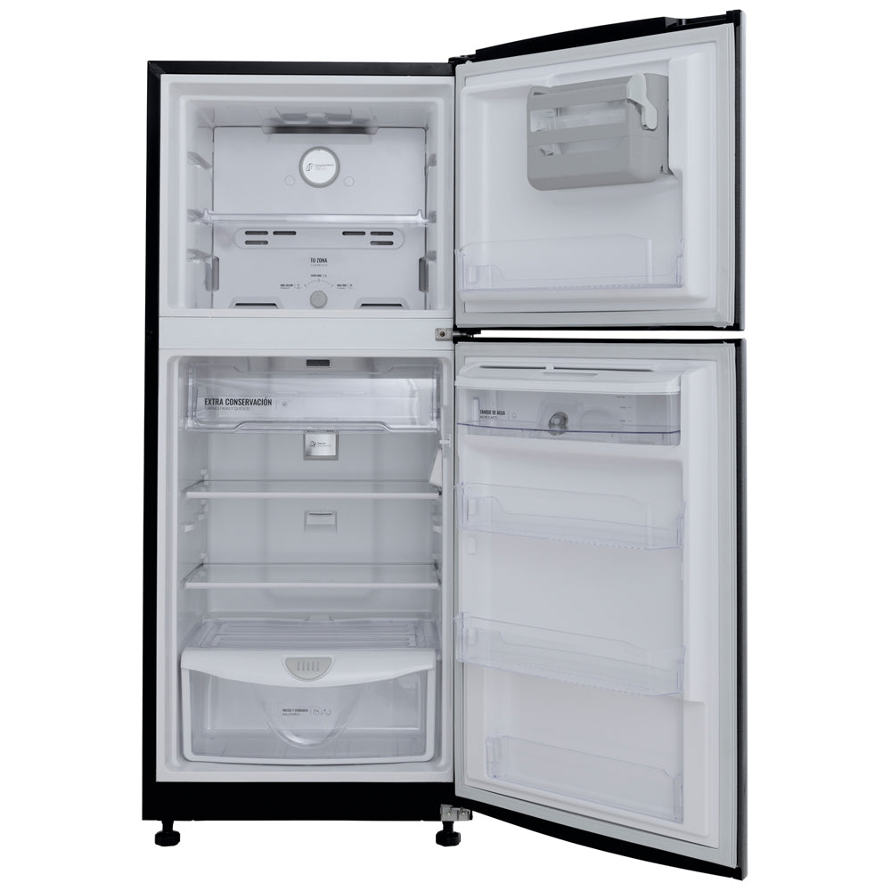 Nevera Haceb No Frost 271 Litros Manija Externa Negro Esmeralda Inverter