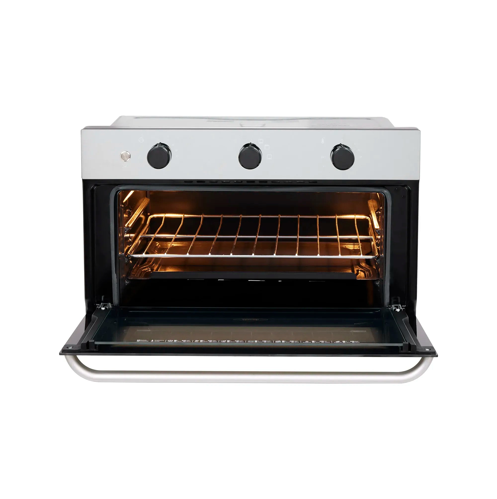 Horno compacto Haceb 60-37 eléctrico a 220V Inox