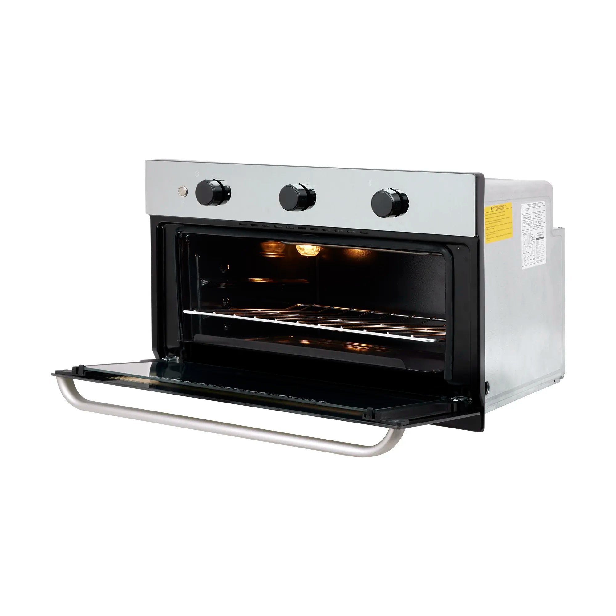Horno compacto Haceb 60-37 eléctrico a 220V Inox