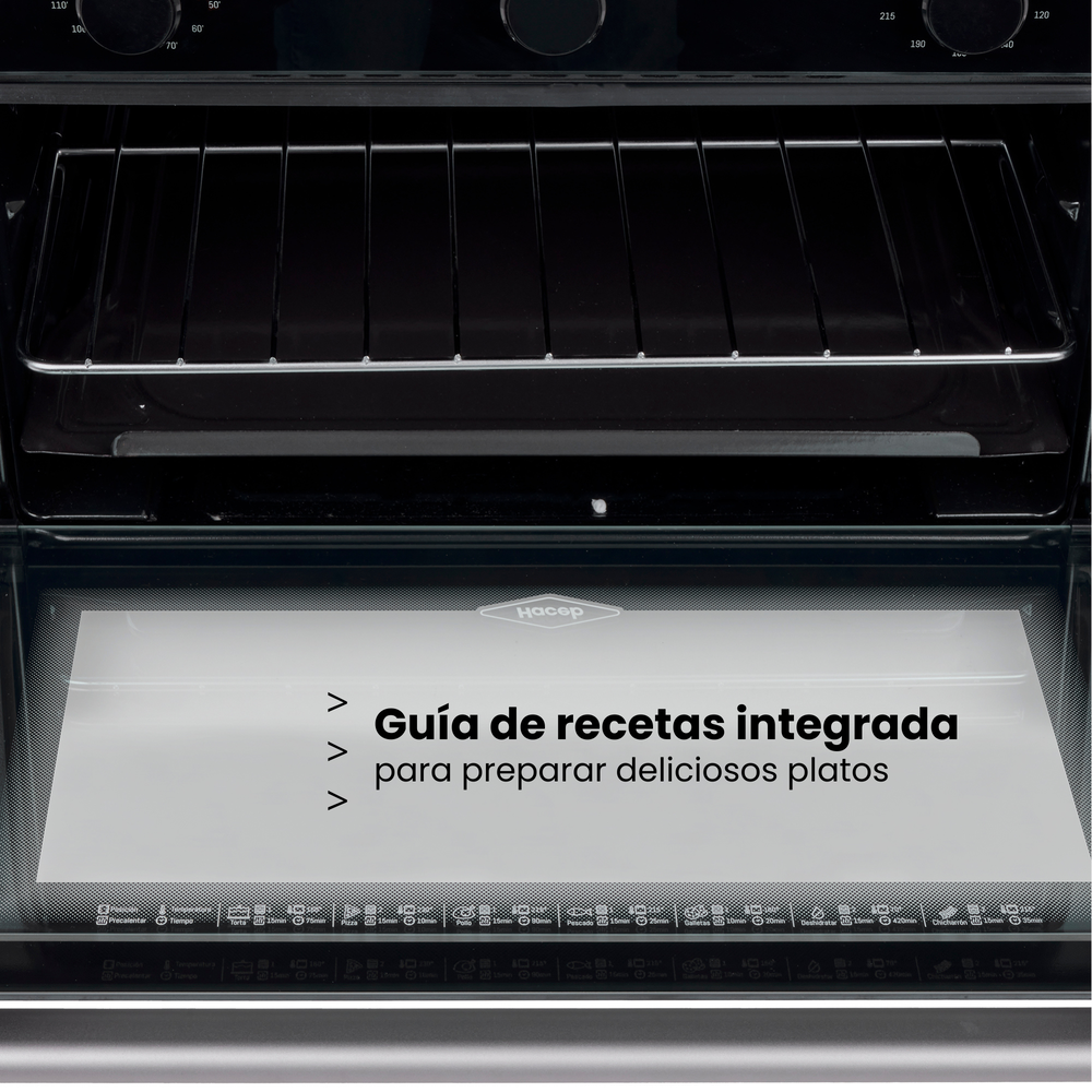 Horno Eléctrico Haceb Compacto 60-37 Negro 120V