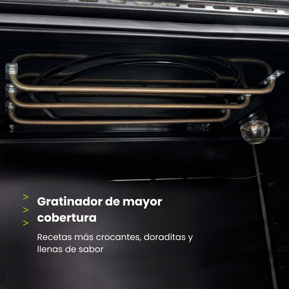 Horno Eléctrico Haceb Compacto 60-37 Negro 120V