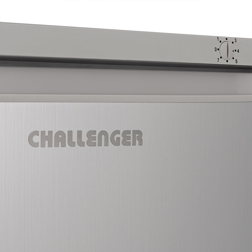 Congelador Vertical 168 Lts Challenger, Color Gris