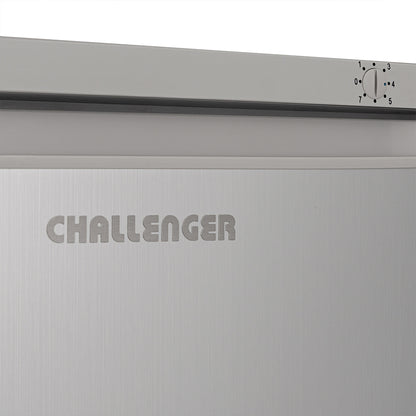 Congelador Vertical 168 Lts Challenger, Color Gris