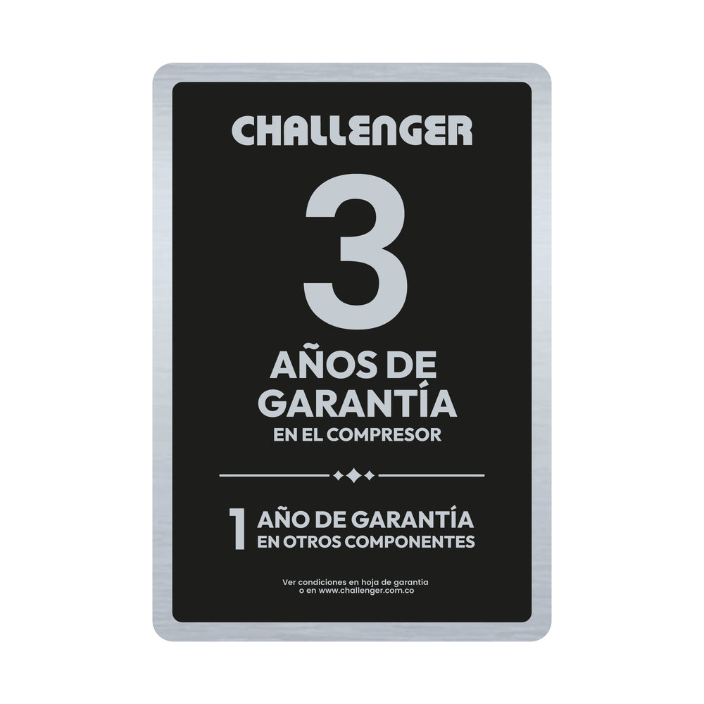 Congelador Horizontal 152 Lts Challenger , Color Blanco