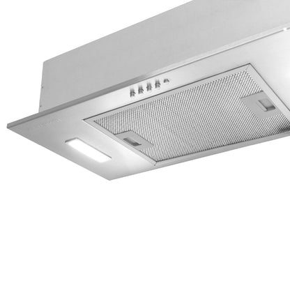 Campana Grupo Filtrante Acero Inoxidable 3 Velocidades 60 Cm