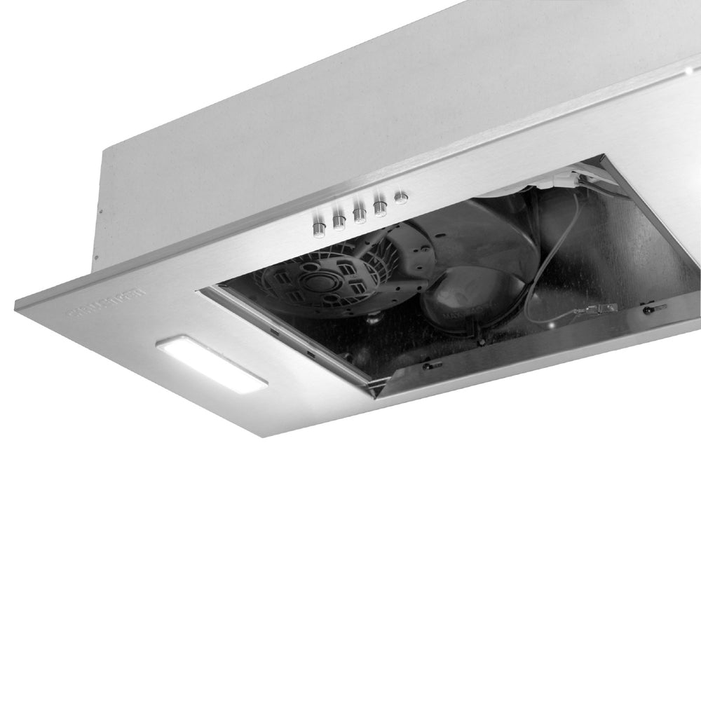 Campana Grupo Filtrante Acero Inoxidable 3 Velocidades 60 Cm