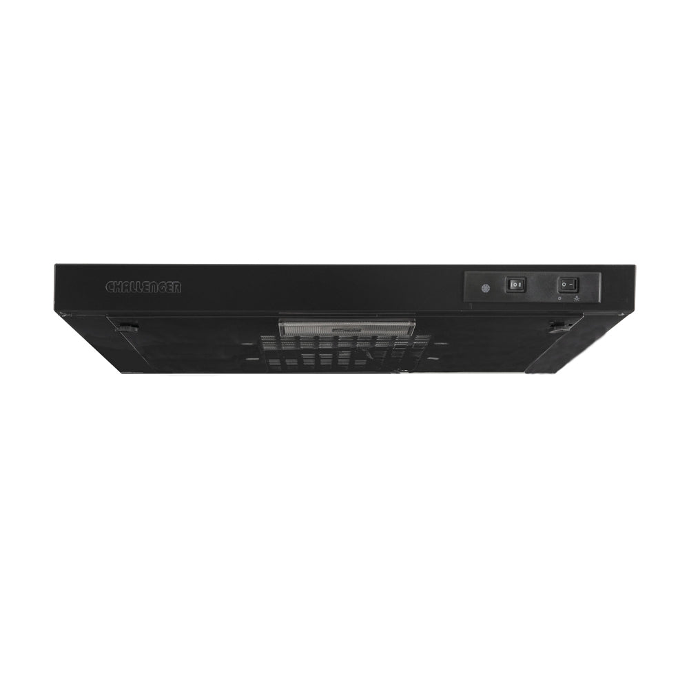 Campana Horizontal Negra 2 Velocidades 60 Cm CX 4000