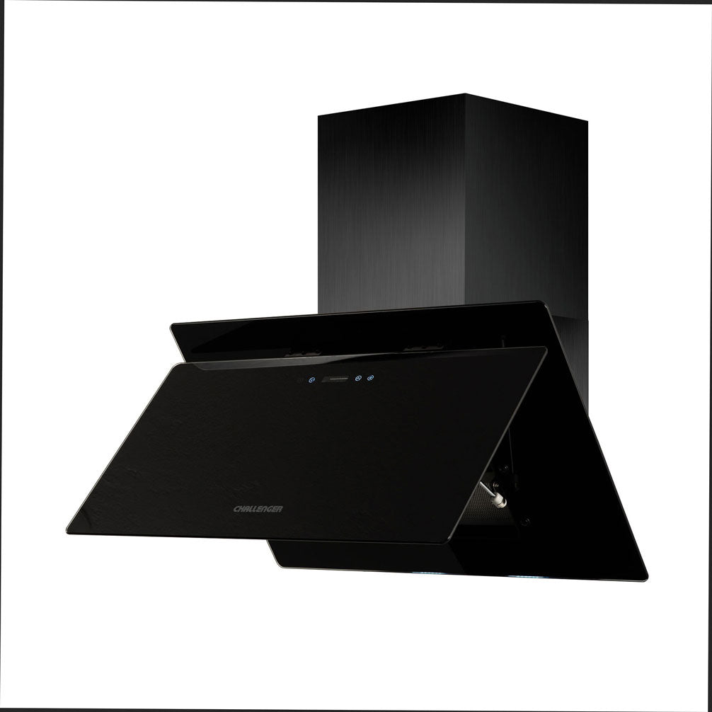 Campana Península en Cristal Negro 76 cm 3 Velocidades