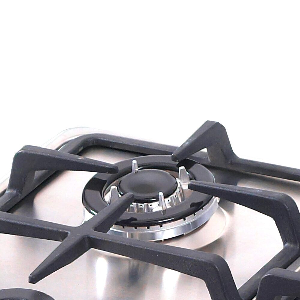Estufa De Empotrar Challenger Gas Natural 4 Puestos, Plateado