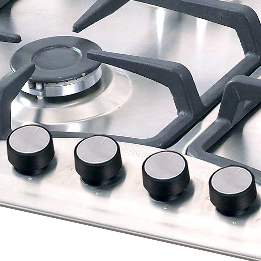Estufa De Empotrar Challenger Gas Natural 4 Puestos, Plateado