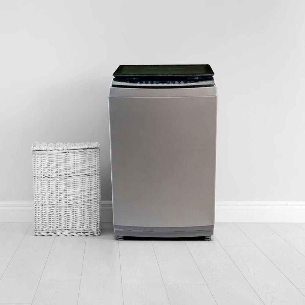 Lavadora Automática 15 Kg - De 33 Lb Challenger, Color Gris