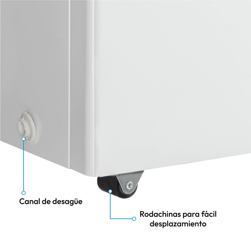Congelador Horizontal 535 Lts Challenger, Color Blanco