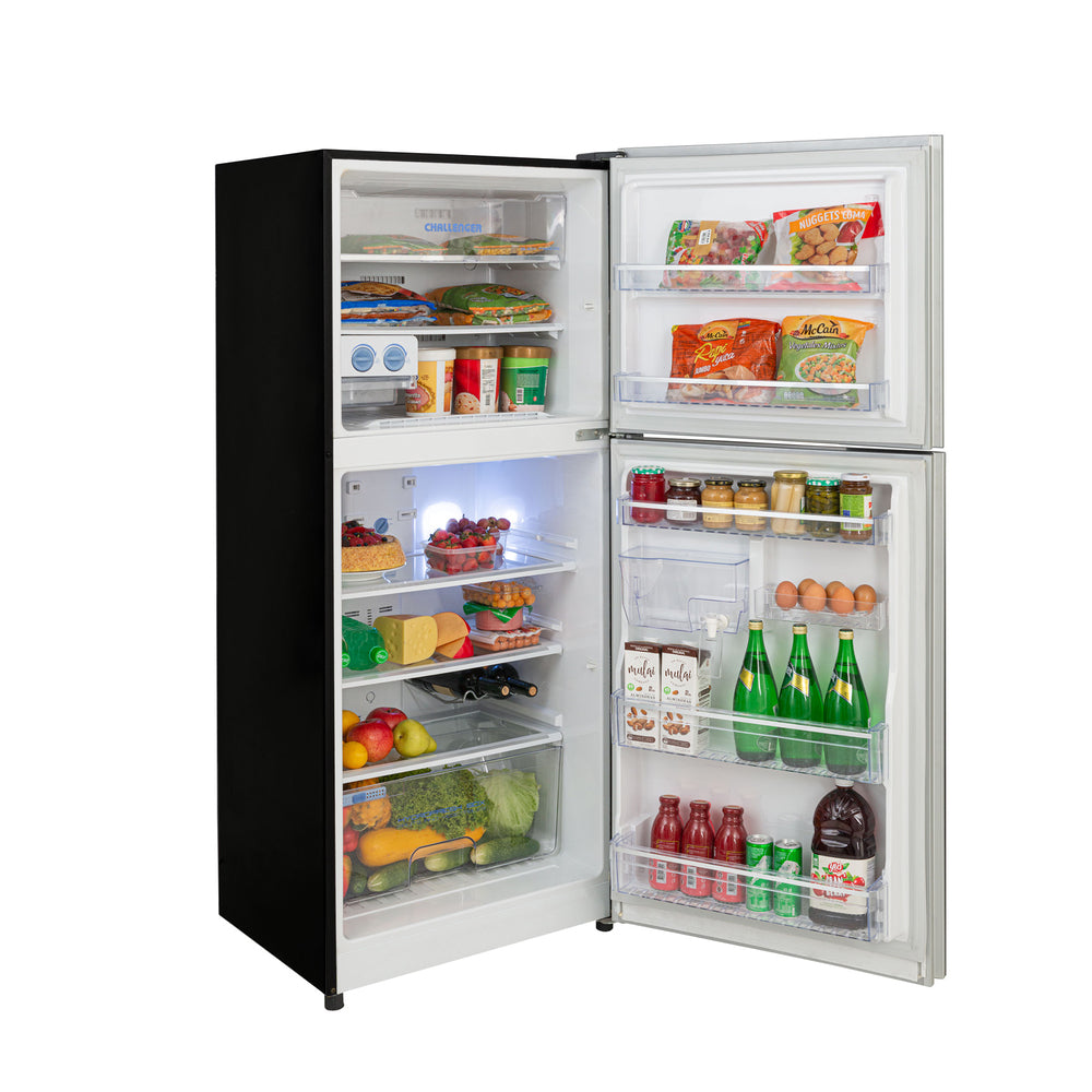 Nevera No Frost Satin Panel Digital 360 Lts Challenger, Color Beige