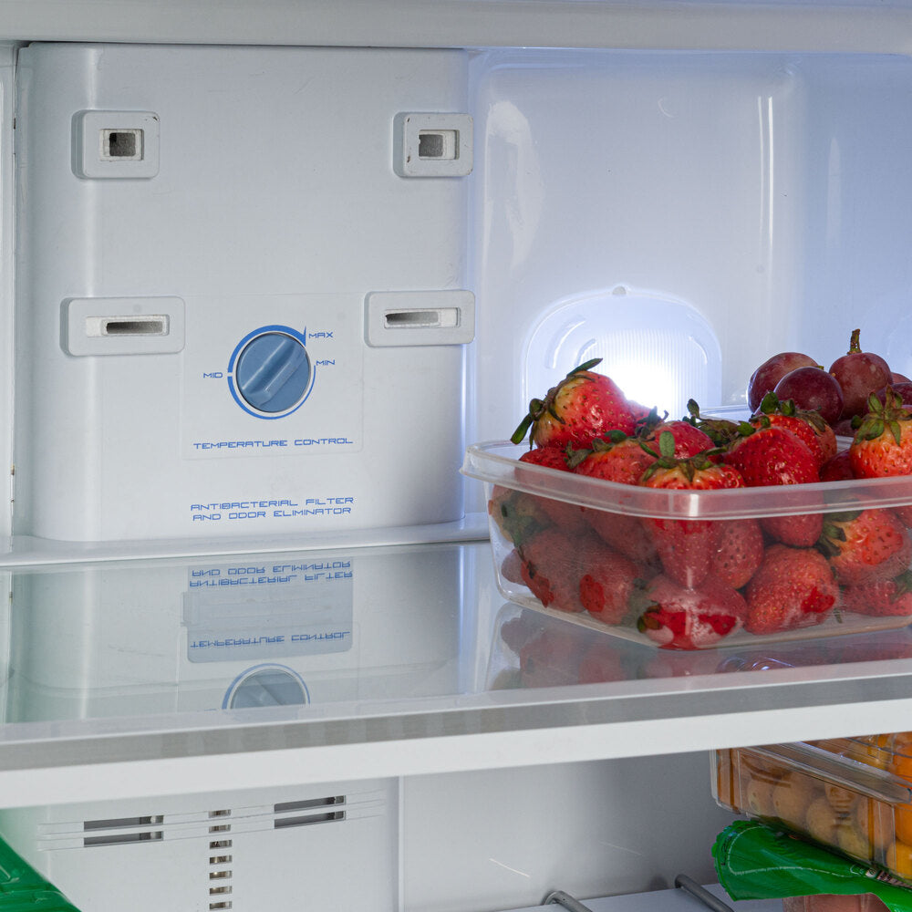 Nevera No Frost Satin Panel Digital 360 Lts Challenger, Color Beige