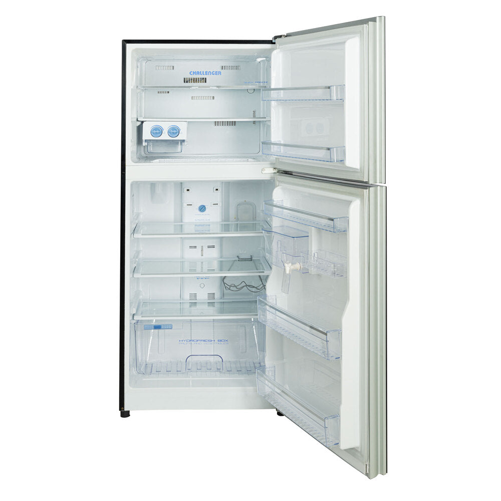 Nevera No Frost Satin Panel Digital 360 Lts Challenger, Color Beige