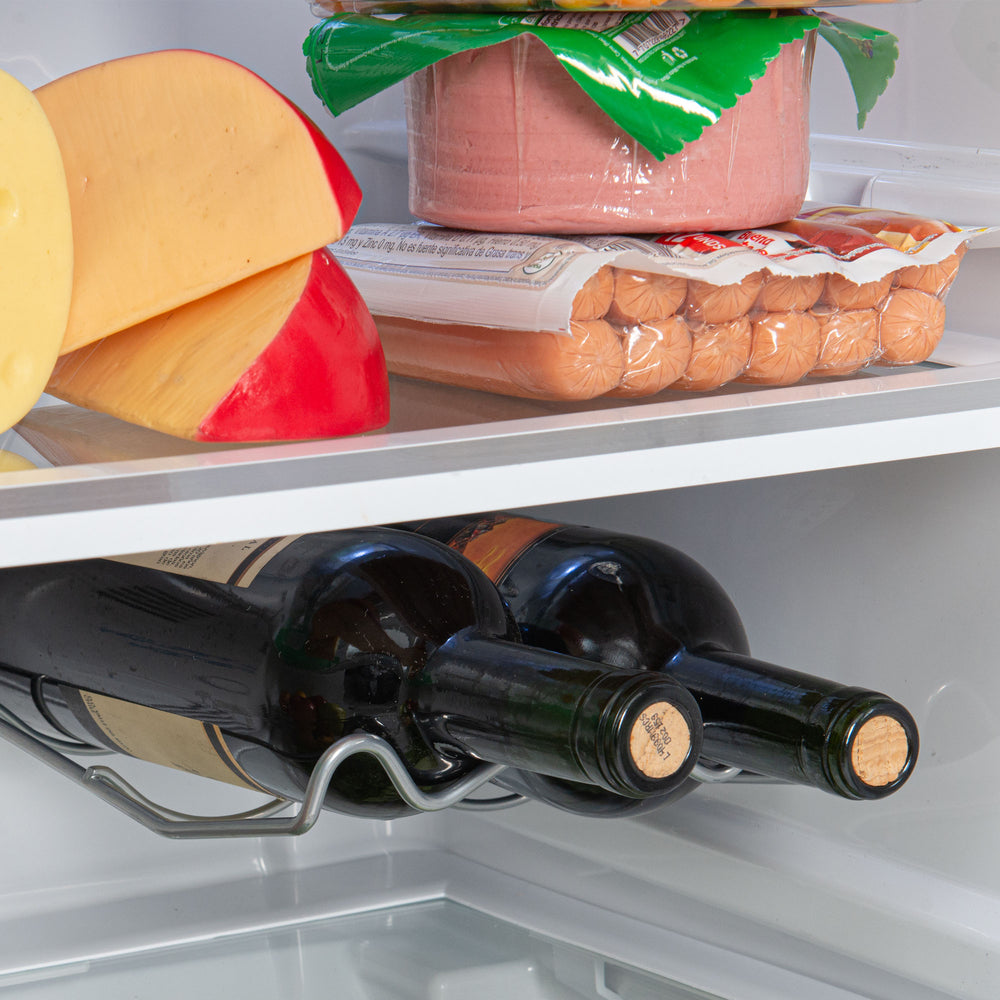 Nevera No Frost Silver Brush Panel Digital 360 Lts Challenger, Color Plata