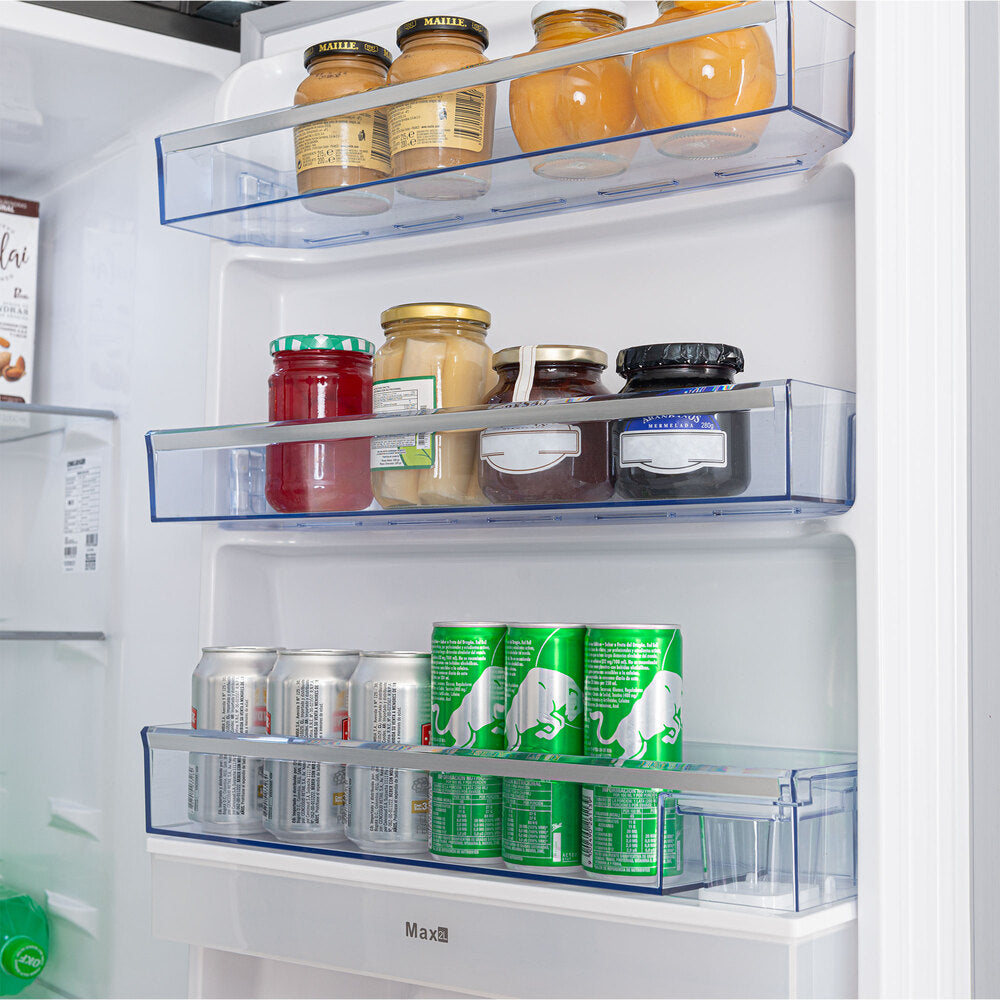 Refrigerador Vertical Twin 387 lts Challenger, Color Gris