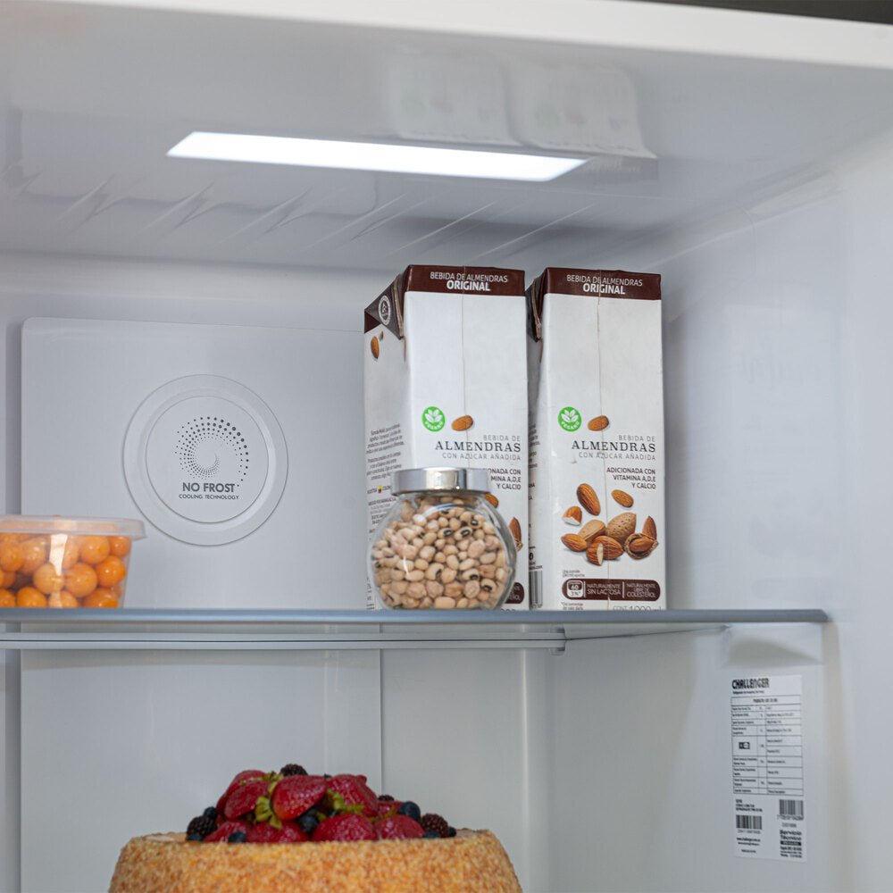 Refrigerador Vertical Twin 387 lts Challenger, Color Gris