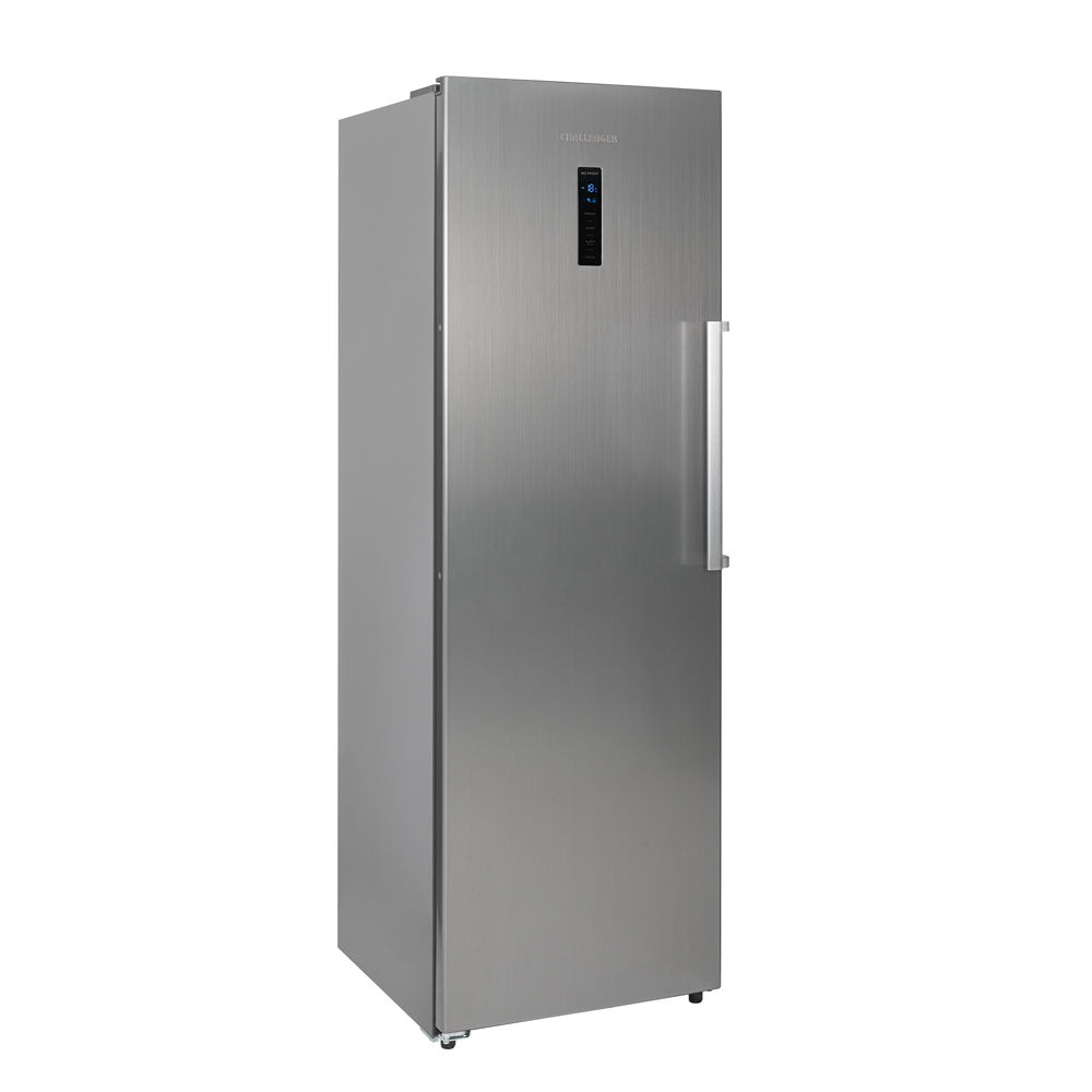 Congelador Vertical Twin 274 Lts Challenger, Color Gris
