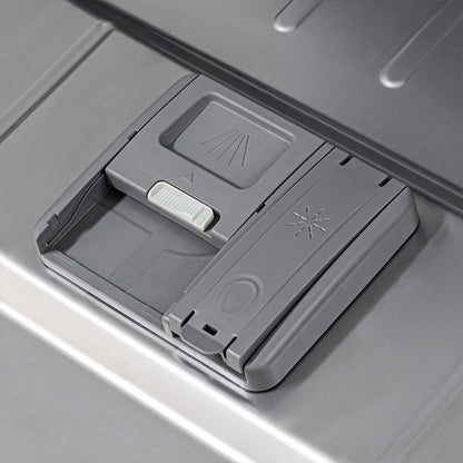 Lavavajillas Panelable 10 Servicios Acero inoxidable Challenger, Color Gris
