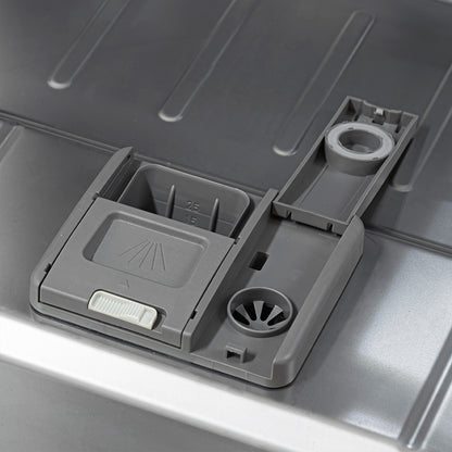 Lavavajillas Panelable 10 Servicios Acero inoxidable Challenger, Color Gris