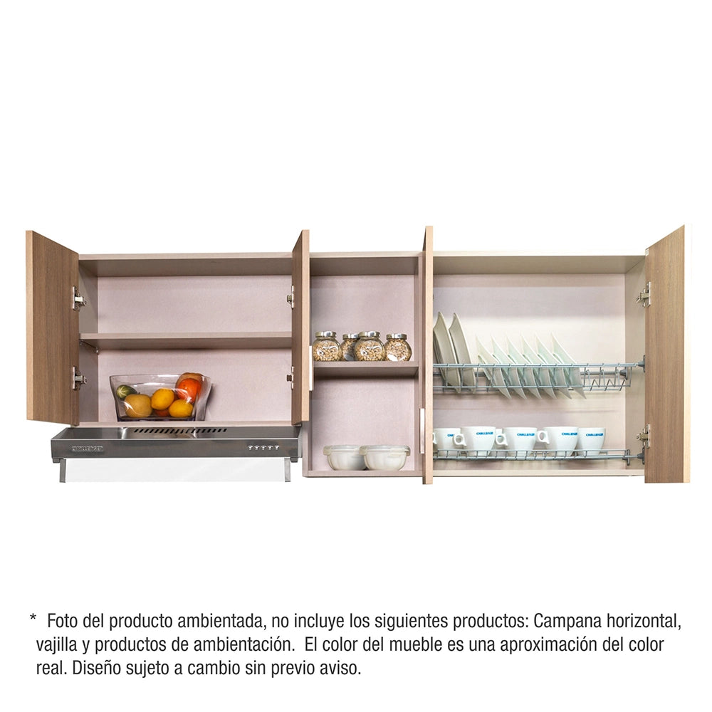 Mueble Superior Para Cocina 150cm  4 Puertas Challenger Sa31150 Acandi