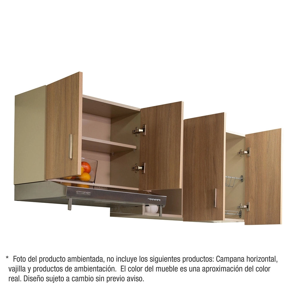Mueble Superior Para Cocina 150cm  4 Puertas Challenger Sa31150 Acandi