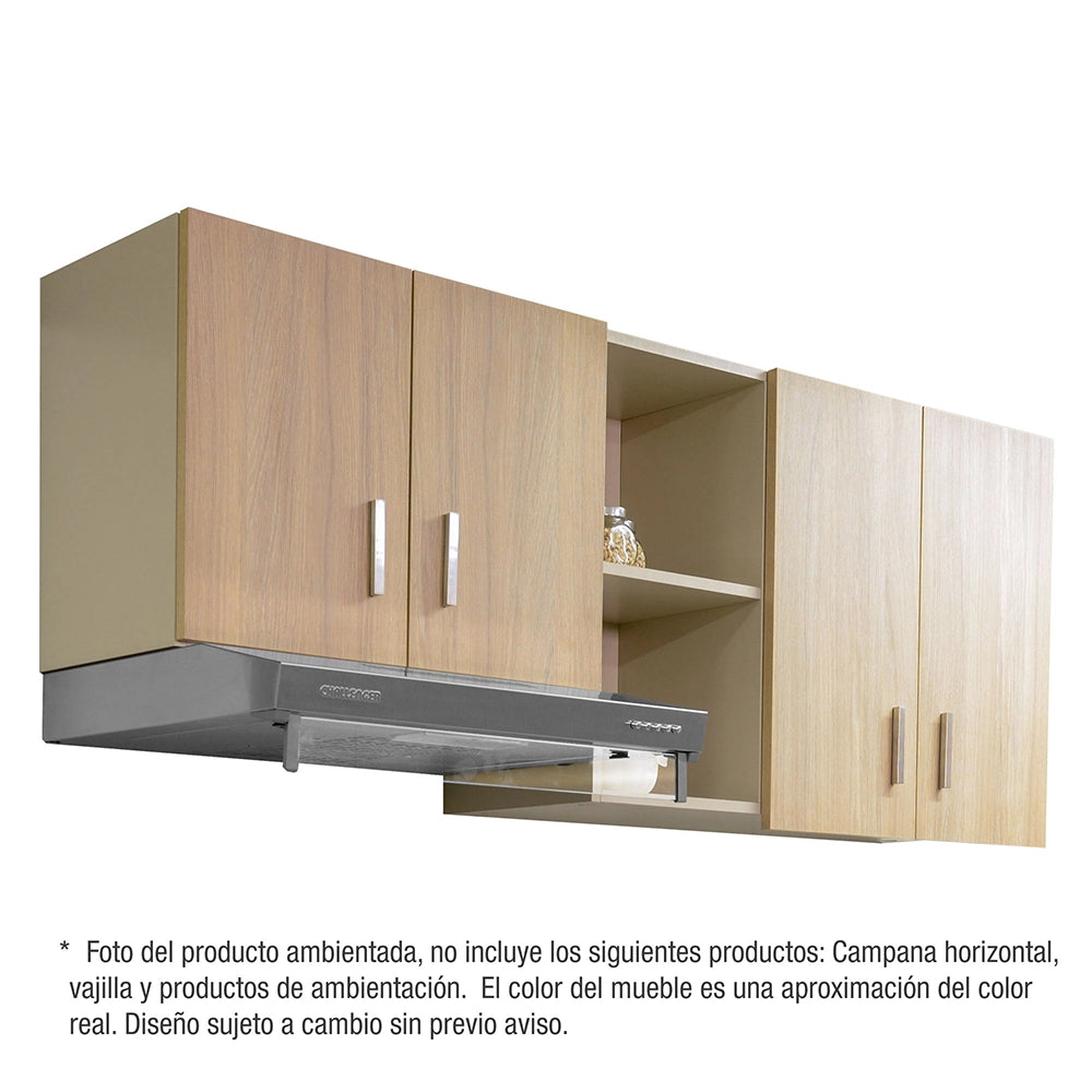 Mueble Superior Para Cocina 150cm  4 Puertas Challenger Sa31150 Acandi