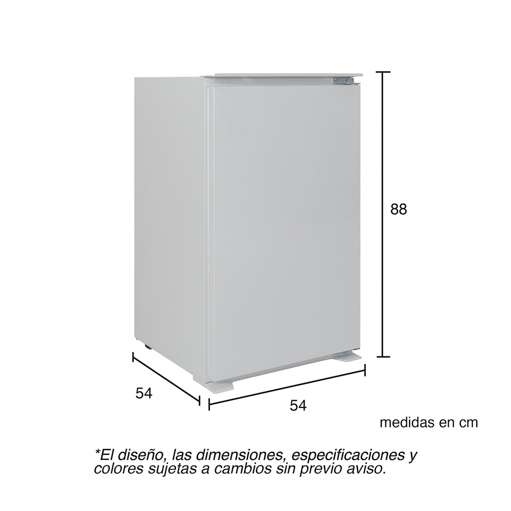Nevera Panelable Inverter CP 122 Litros Brutos Challenger