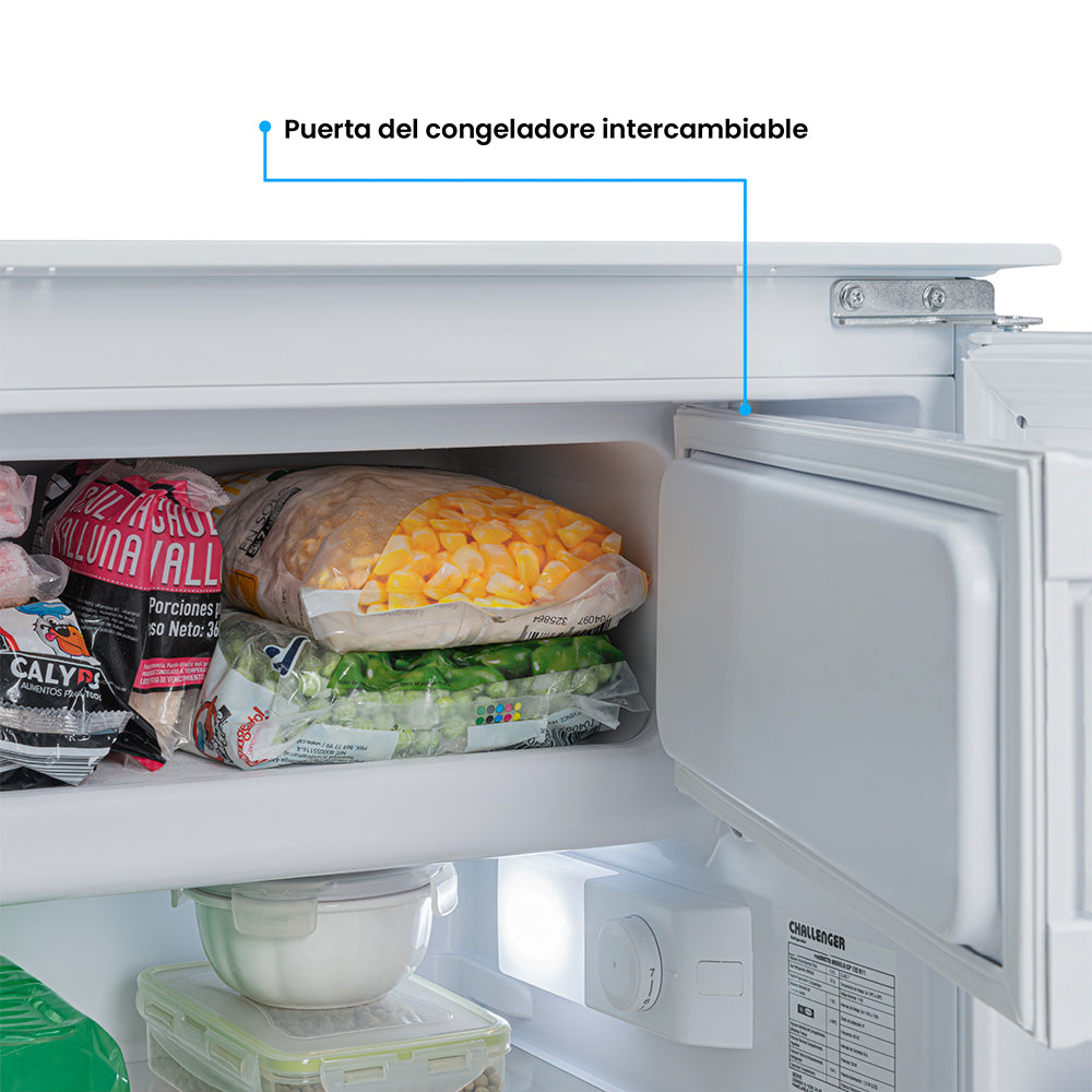 Nevera Panelable Inverter CP 122 Litros Brutos Challenger
