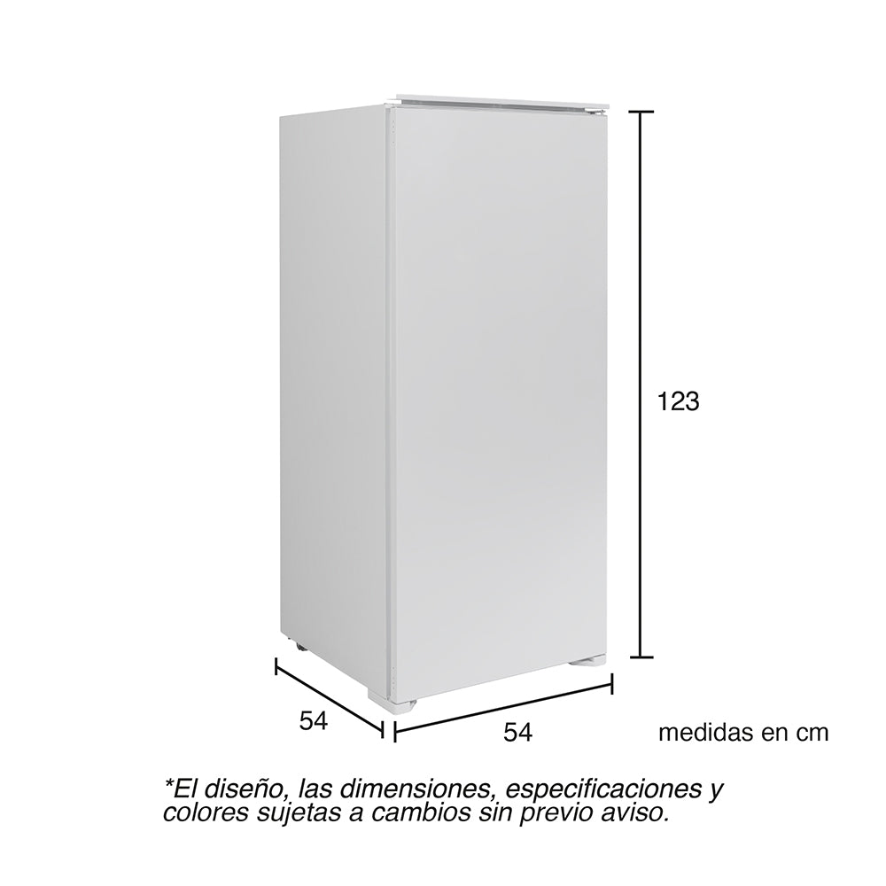 Nevera Panelable Inverter CP 185 Litros Brutos Challenger