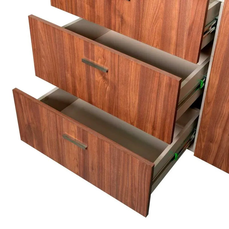 Mueble Base Para Cocina 180cm 3 Cajones 3 Puertas Challenger Sa22180 Nola