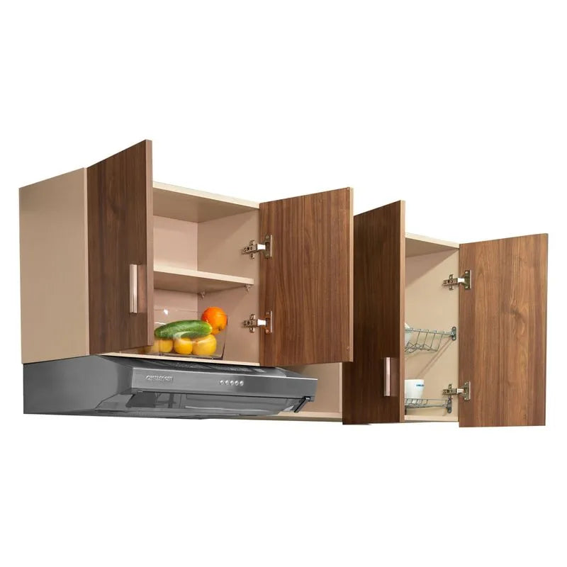 Mueble Superior Para Cocina 150cm  4 Puertas Challenger Sa31150 Nola