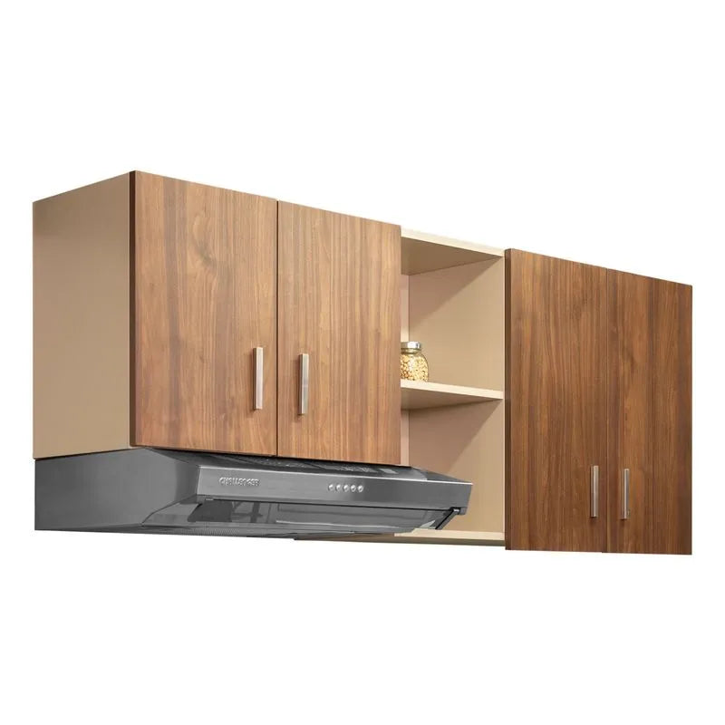 Mueble Superior Para Cocina 150cm  4 Puertas Challenger Sa31150 Nola