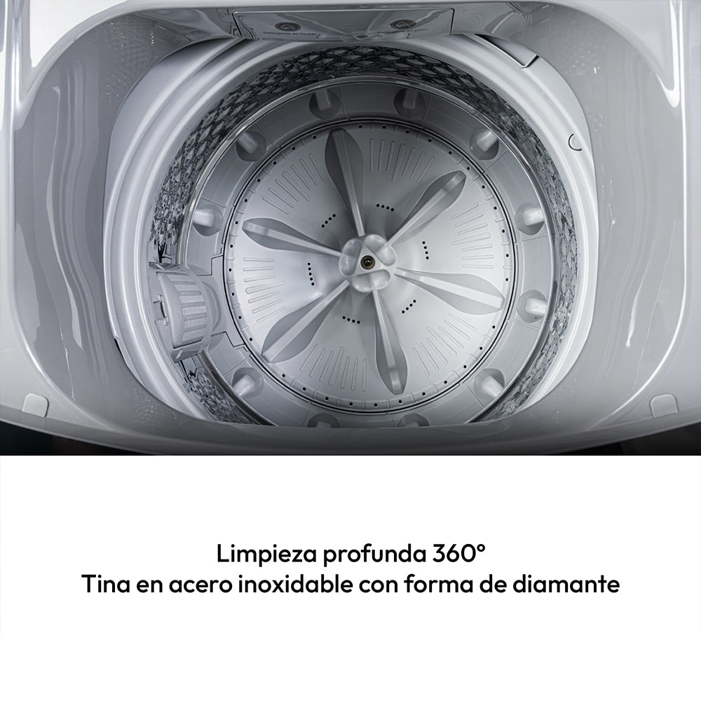 Lavadora Automatica Dark Gray Carga Superior 11kg Challenger
