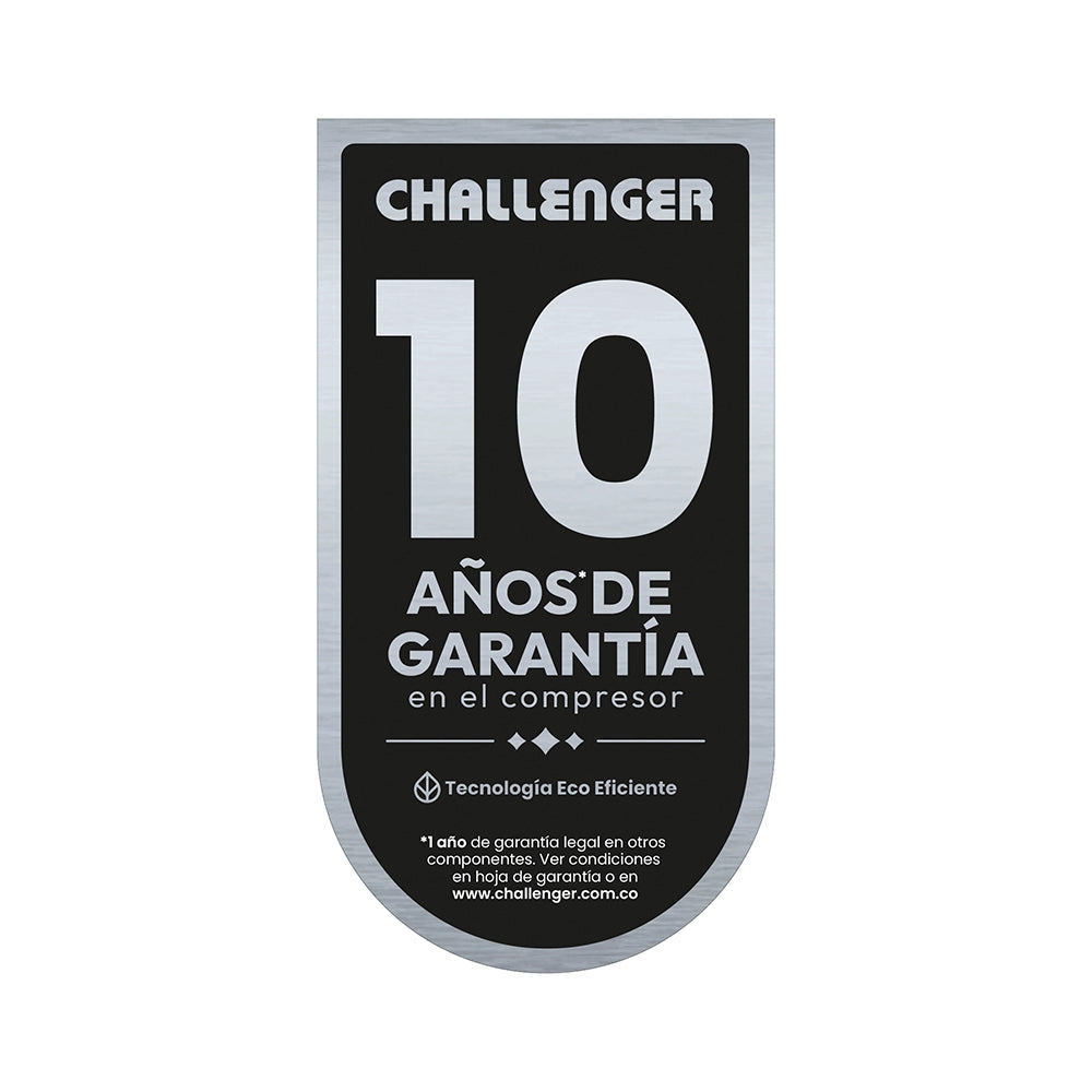 Nevera Panelable Inverter CP 256 Litros Brutos Challenger