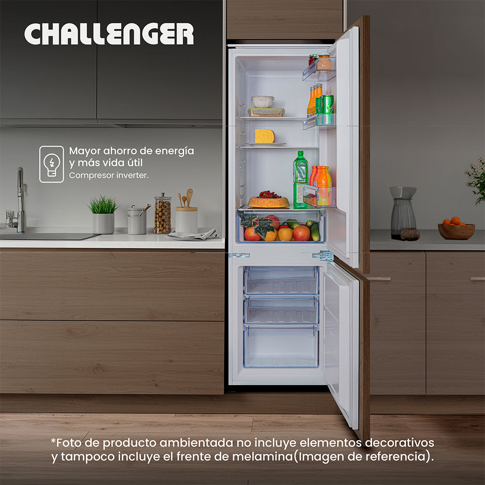 Nevera Panelable Inverter CP 256 Litros Brutos Challenger