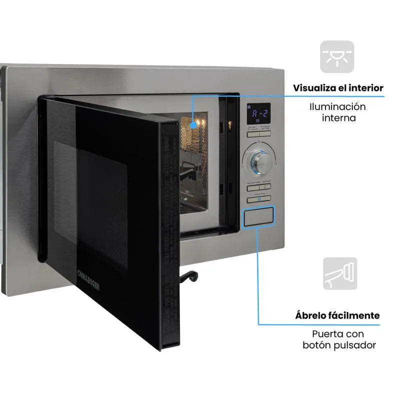 Microondas De Empotrar 25lts 120v Challenger Hm8023