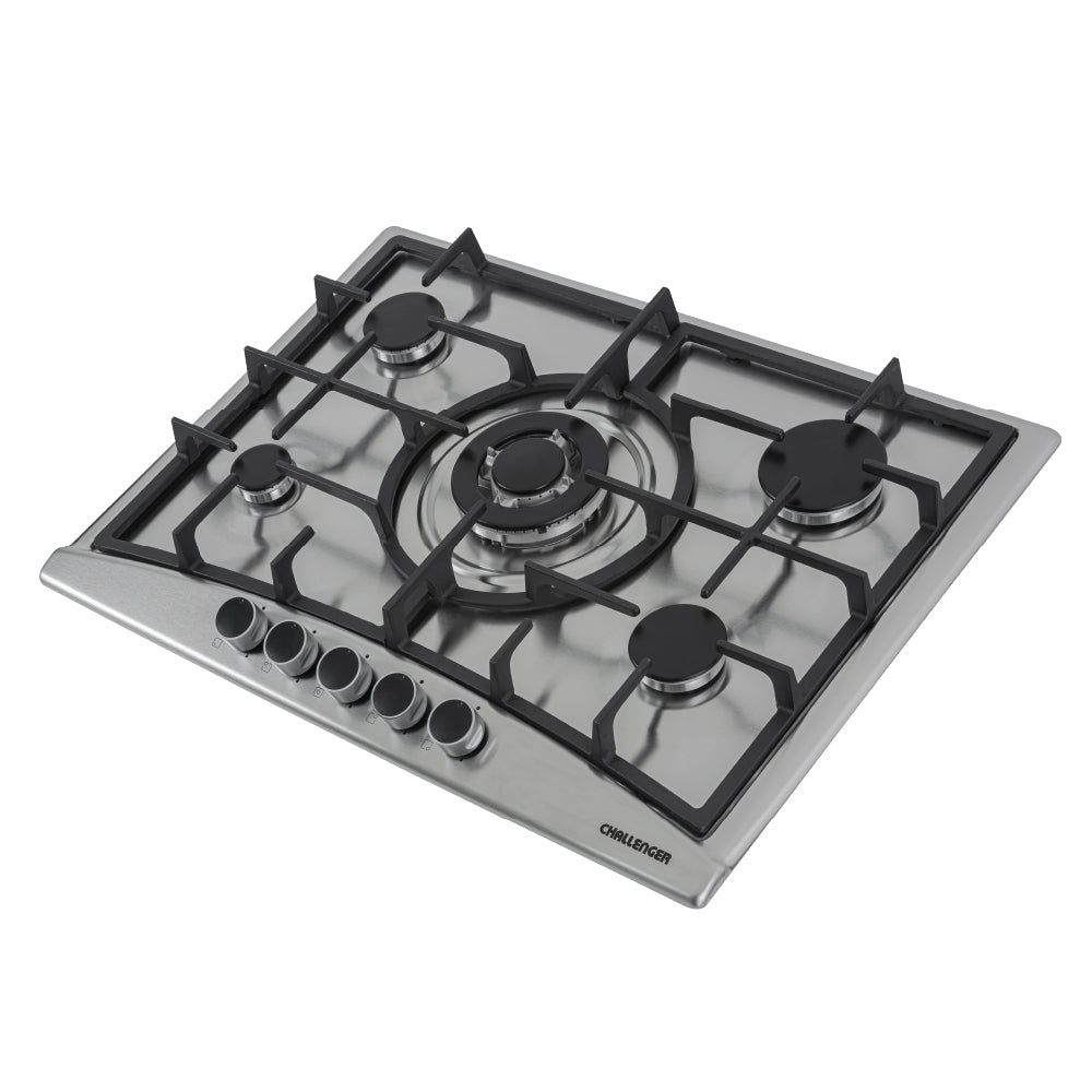 Estufa De Empotrar Serie Alpha Challenger, Plateado